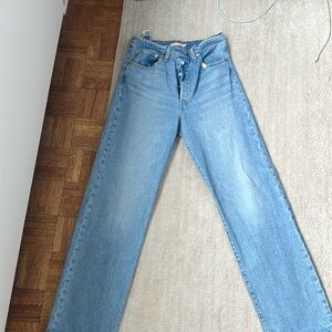 Levi’s ribcage straight